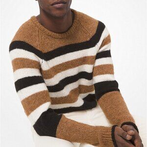 BNWT AW20 MICHAEL KORS STRIPED SWEATER XL